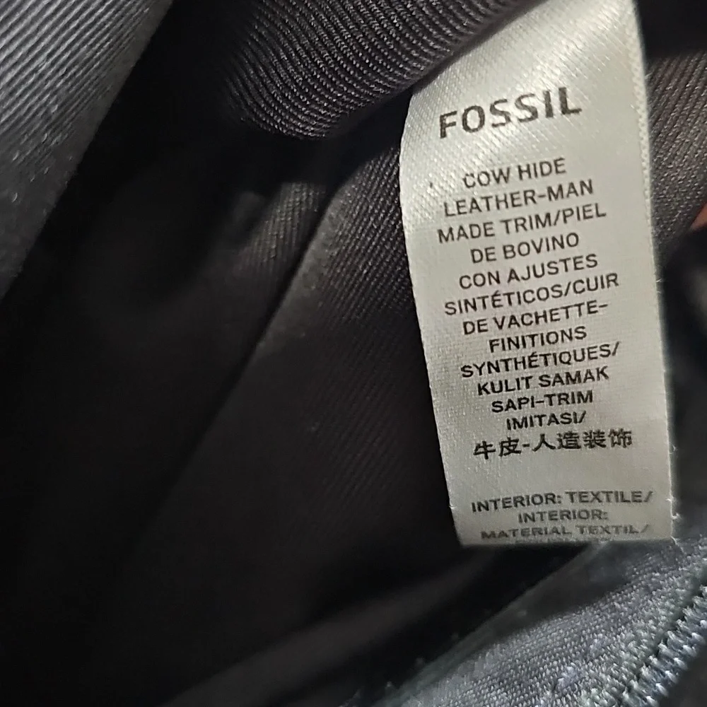 Fossil Genuine Leather Kinley Tote Bag